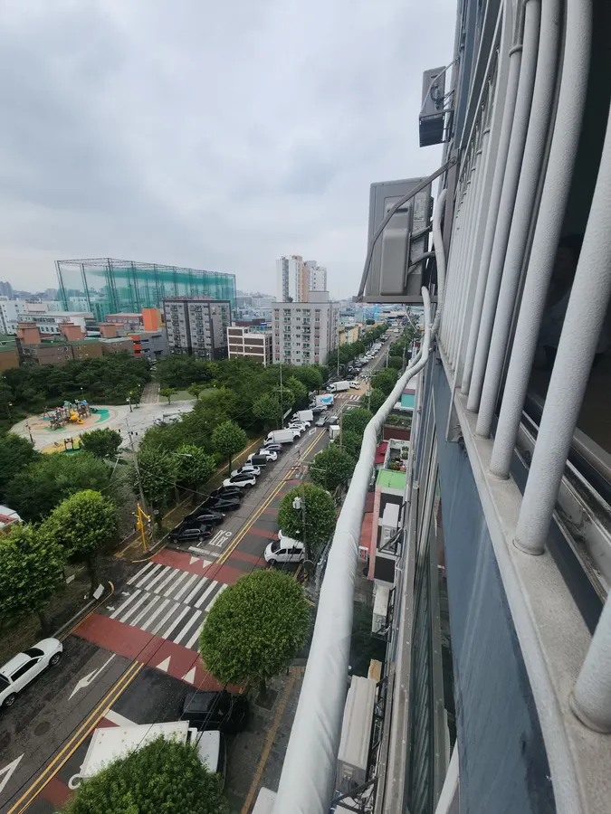 강남구 실외기 배관 정리 시공 완료